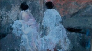 “Momentos”, pintura del artista José Luis Romeral en Getafe