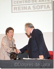 Teresa Ortega Coca en la Clausura del Congreso de “La Mujer en el Arte”