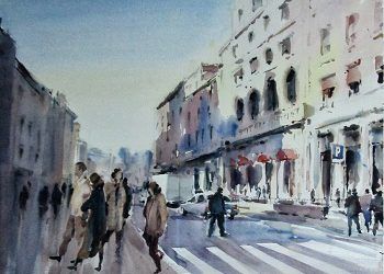 Javier Zorrilla, ganador en el 51 Certamen de Artes Plásticas San Isidro Tema Madrileño