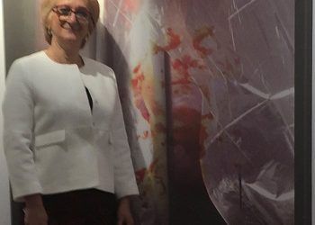 Rosa Gállego, autora de la exposición de Arte Visual “Cruel Realidad” sobre la violencia de género
