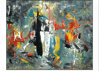 Miguel Lisbona, Pintura Abstracta (2012 – 2017) entre la textura y la atmósfera lírica