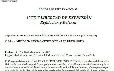 CONGRESO INTERNACIONAL: ARTE Y LIBERTAD DE EXPRESIÓN