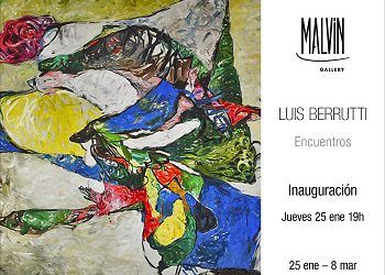 Luis Berrutti expone pintura y escultura en la Malvin Gallery