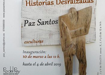 Paz Santos expone sus esculturas en la galería Ra del Rey