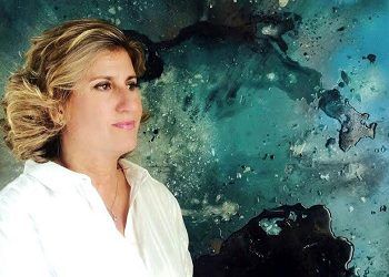 Marina Gadea, ganadora del I Certamen Internacional de Pintura Abstracta Mario Saslovsky