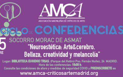 “Neuroestética: Arte y Cerebro. Creatividad y Melancolía”, conferencia de Socorro Morac de Asmat en AMCA