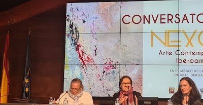 Conversatorio sobre el Arte Iberoamericano Contemporáneo en el Palacio de Abrantes Cervantes