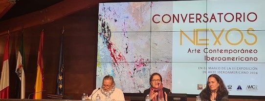 Conversatorio sobre el Arte Iberoamericano Contemporáneo en el Palacio de Abrantes Cervantes